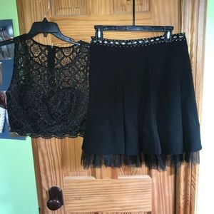 Home coming two piece dress